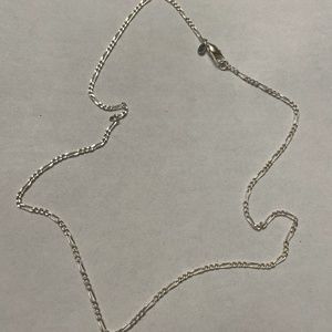 Silver chain necklace